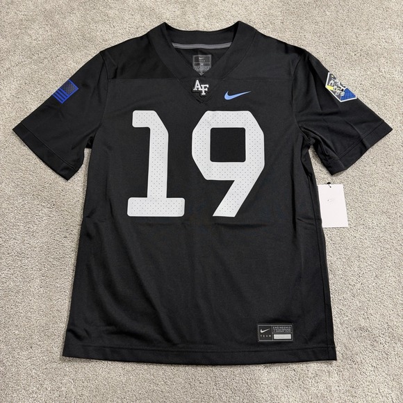 Nike Other - Nike Air Force Falcons Space Force Football Jersey Mens M Black Semper Supra NWT